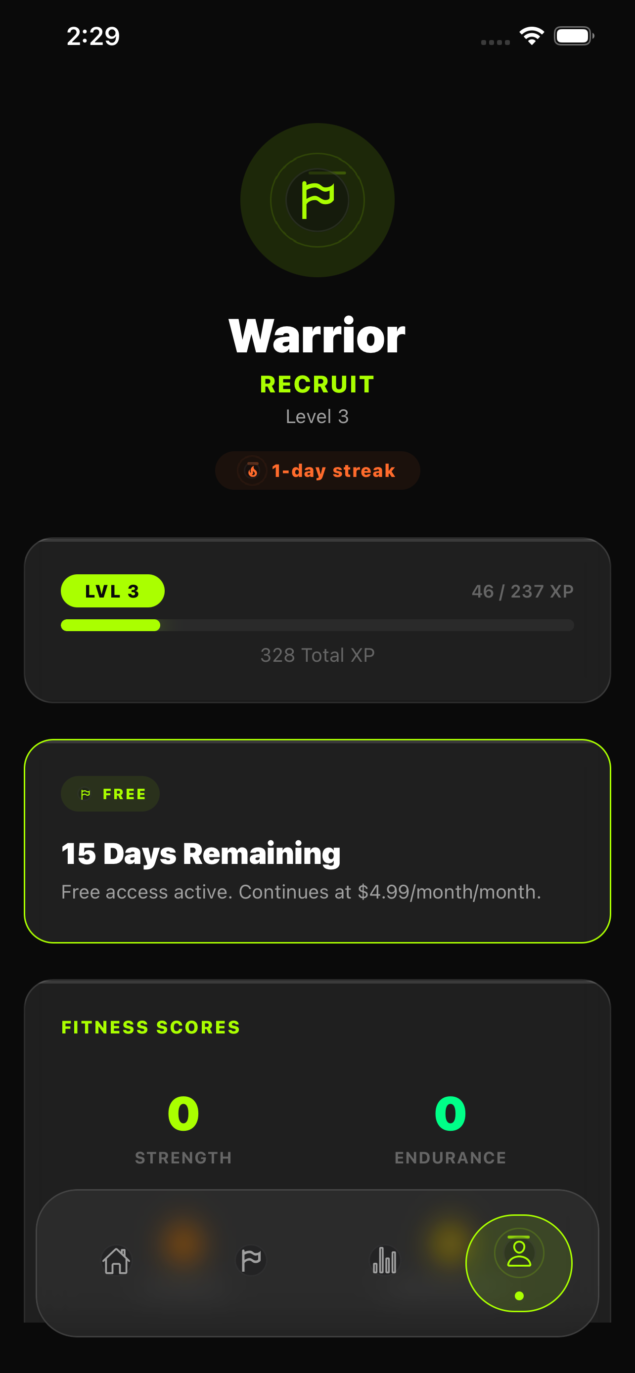 Membership, settings, and identity in one place.